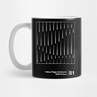 1000 Knives / Minimalist Graphic Artwork Design Mug